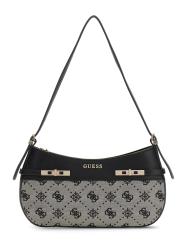 Guess Borse a spalla MELINDA LOGO SHOULDER BAG Nero