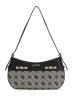 Guess Borse a spalla MELINDA LOGO SHOULDER BAG Nero - Foto 1
