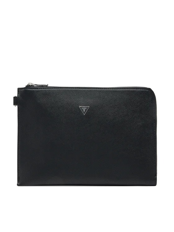 Guess Pochette MILANO CLUTCH M BASA Nero