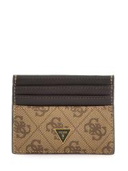 Guess Portacarte MILANO CARD HOLDER Marrone