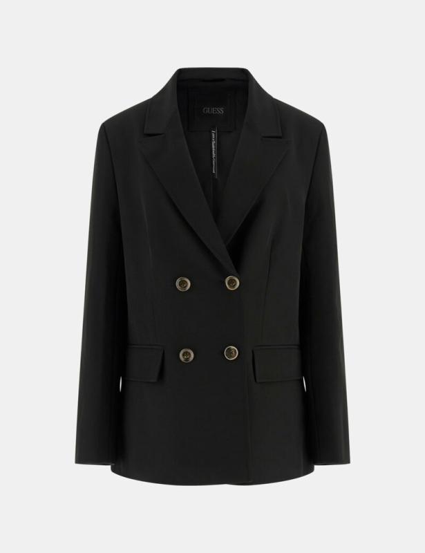 NAUSICA DOUBLE BREAST BLAZER Nero