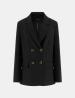 Guess Giacca NAUSICA DOUBLE BREAST BLAZER Nero - Foto 1