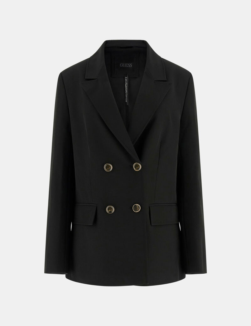 Guess Giacca NAUSICA DOUBLE BREAST BLAZER Nero