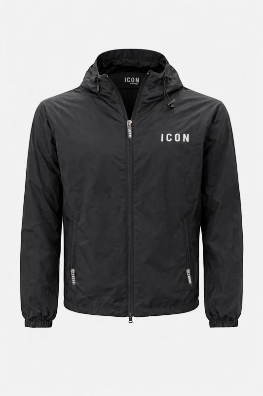 IUPREJ002 ANTI VENTO RICAMO Nero