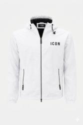 Icon Giubbotti IUPREJ002 ANTI VENTO RICAMO Bianco 