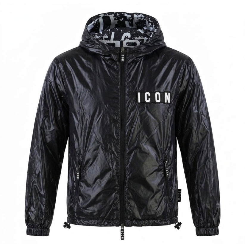 Icon Giubbotti IUJ005 ANTI VENTO DOUBLE FACE Nero