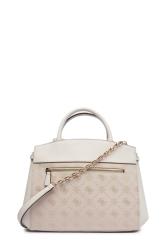 MELINDA LOGO TRI COMP SATCHEL Beige