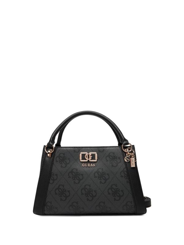 KARNILLA LOGO SATCHEL Nero