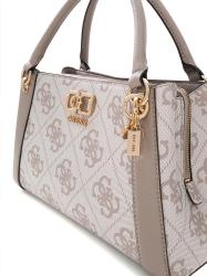 KARNILLA LOGO SATCHEL Beige