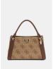Guess Borse a mano KARNILLA LOGO SATCHEL Marrone - Foto 1