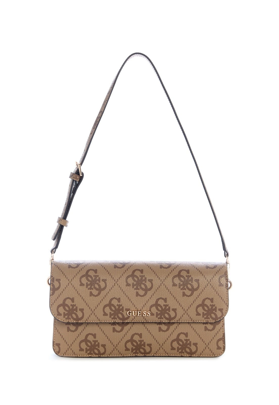 Guess Borse a spalla SADIE FLAP SHOULDER BAG Marrone