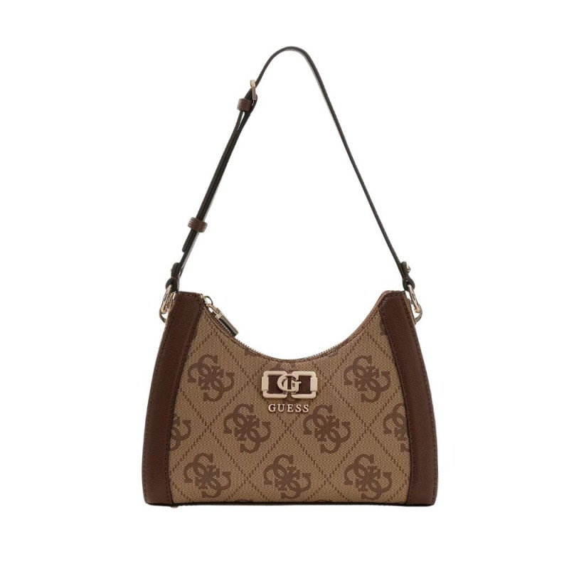 Guess Borse a spalla KARNILLA LOGO SHOULDER BAG Marrone