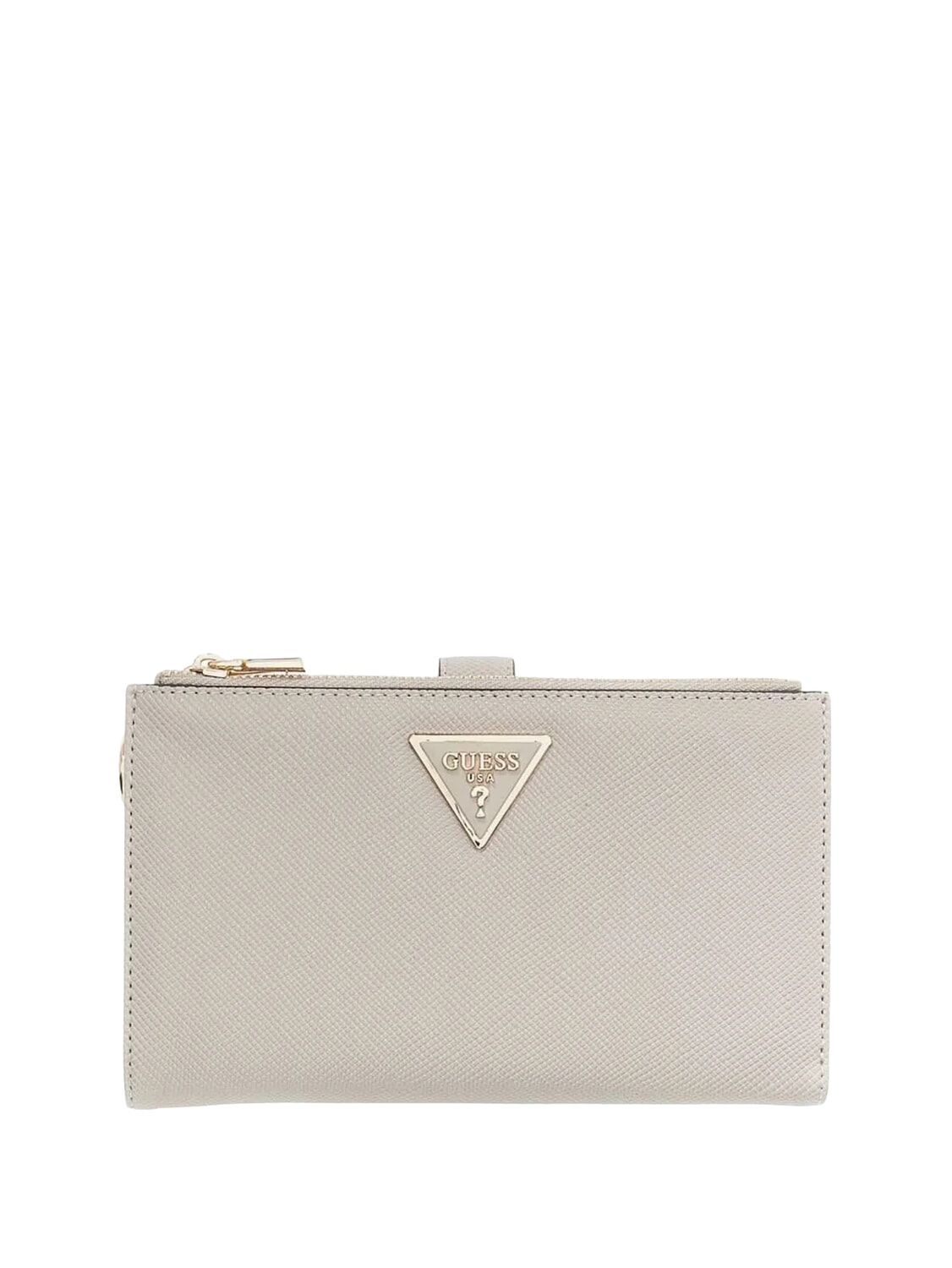 Guess Portafogli LAUREL II SLG DBL ZIP ORGNZR A26 Beige