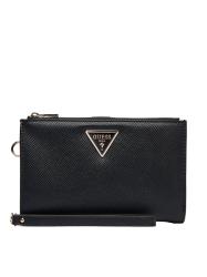 Guess Portafogli LAUREL II SLG DBL ZIP ORGNZR A26 Nero