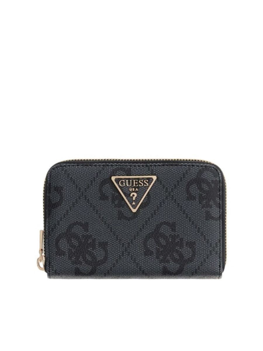 Guess Portafogli LAUREL II SLG MED ZIP ARND Nero 