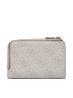 Guess Portafogli  LAUREL II SLG ZIP ARND CRD CSE Bianco Panna - Foto 3