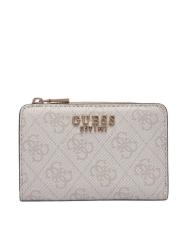 Guess Portafogli  LAUREL II SLG ZIP ARND CRD CSE Bianco Panna