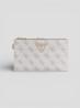 Guess Portafogli  LAUREL II SLG DBL ZIP ORGNZR Bianco Panna - Foto 1