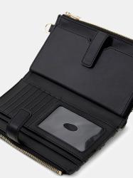 MELINDA LOGO DBL ZIP ORNZR Nero 