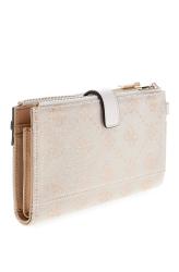 MELINDA LOGO DBL ZIP ORNZR Bianco panna