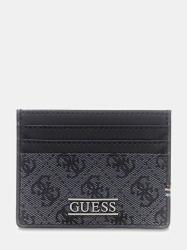 Guess Portacarte BOSTON CARD HOLDER SMBOLJ Nero