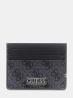 Guess Portacarte BOSTON CARD HOLDER SMBOLJ Nero - Foto 1