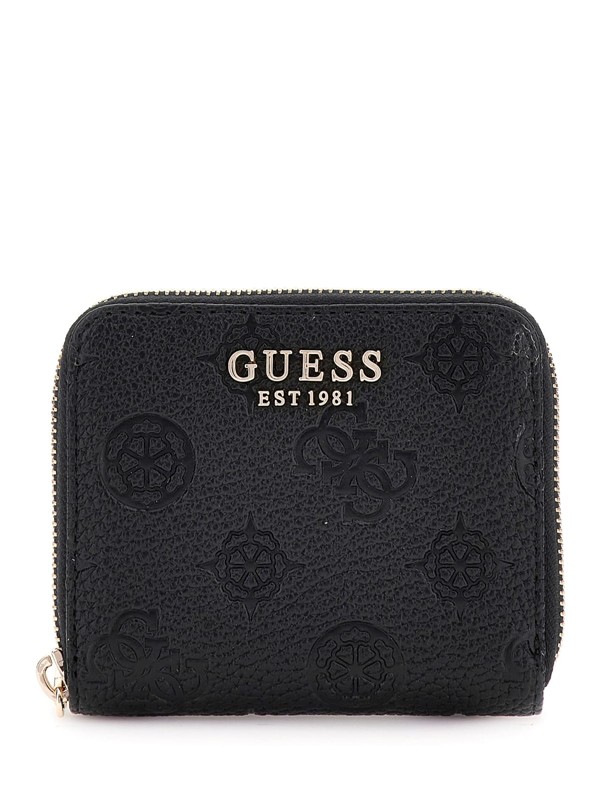 Guess Portafogli CRESIDIA II SLG SML ZIP AROUND Nero