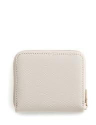 LAUREL II SLG SMALL ZIP AROUND Bianco Panna