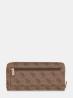 Guess Portafogli LAUREL II SLG LARGE ZIP AROUND  Beige - Foto 3
