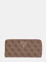 Guess Portafogli LAUREL II SLG LARGE ZIP AROUND  Beige