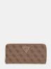Guess Portafogli LAUREL II SLG LARGE ZIP AROUND  Beige - Foto 1