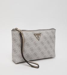 LAUREL II WRISTLET POUCH Bianco Panna