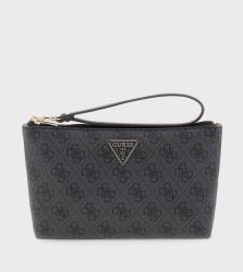 Guess Pochette LAUREL II WRISTLET POUCH Nero 