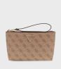 Guess Pochette LAUREL II WRISTLET POUCH Beige - Foto 1