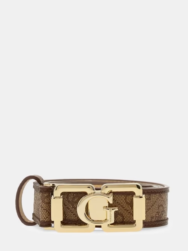 Guess Cinture KARNILLA NOT ADJ&NOT REV H30 Beige