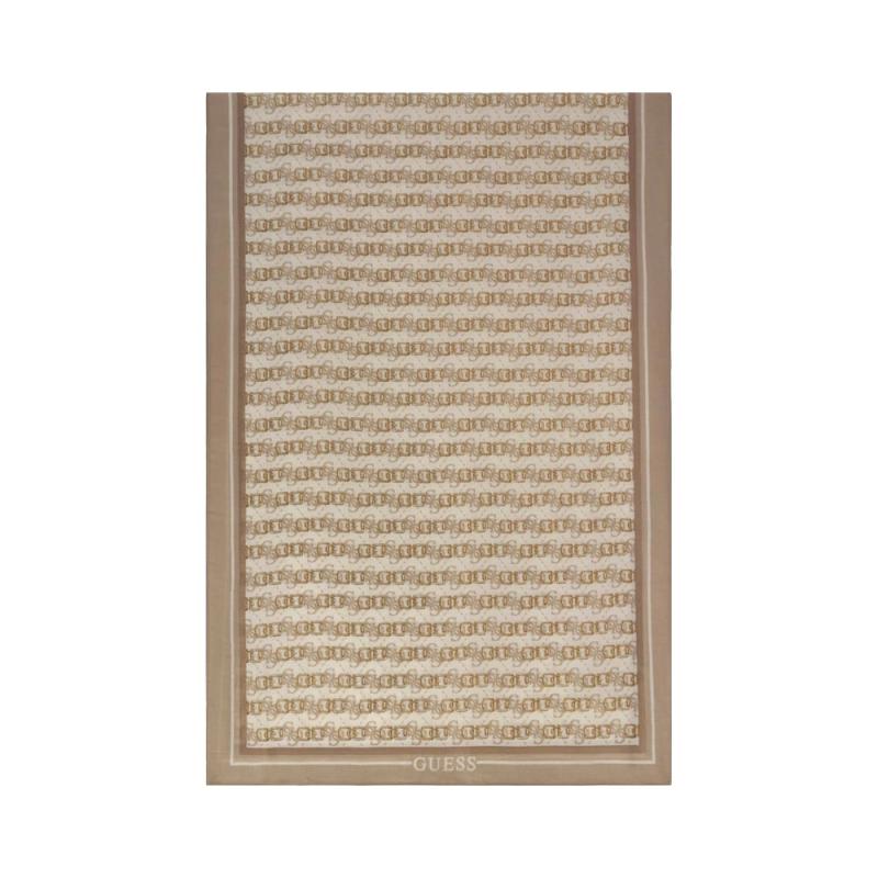 KARNILLA LOGO SCARF 60X180 Beige