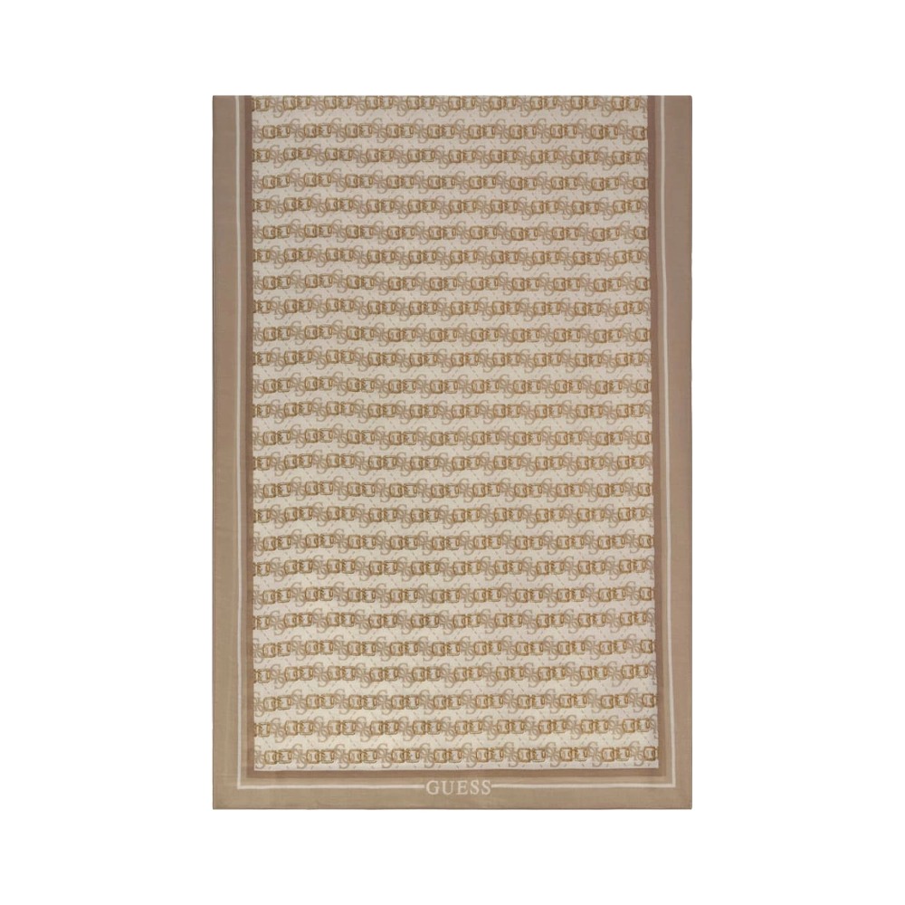Guess Foulard KARNILLA LOGO SCARF 60X180 Beige