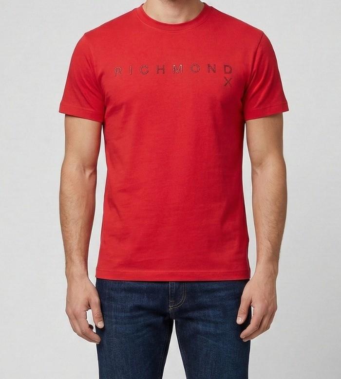 UMP26018TS T-SHIRT SILKOM Rosso