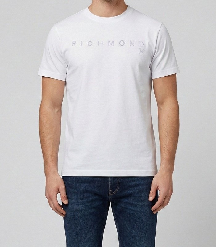 Richmond T-shirt UMP26018TS T-SHIRT SILKOM Bianco