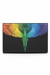 County Of Milan Pochette POUCHEL EL  NERO/RAINBOW