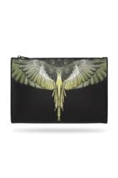 County Of Milan Pochette POUCHEL EL  NERO/GIALLO