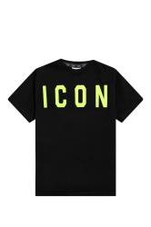 Icon T-shirt IUT001 BASIC LOGO GRANDE  Giallo