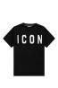 Icon T-shirt IUT001 BASIC LOGO GRANDE  Nero - Foto 1