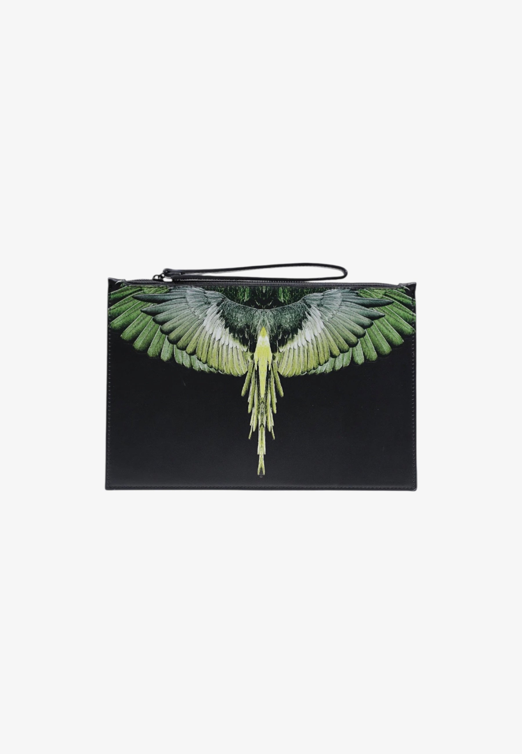 County Of Milan Pochette POCHETTE E.L.STAMPA Nero Giallo