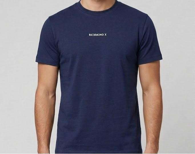 UMP26021TS T-SHIRT SEIPONE Blu