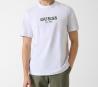 Guess T-shirt M6GI16K3032 CN SS GUESS LOGO CONTRAST STIT Bianco - Foto 1