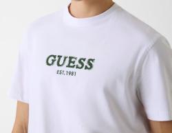 M6GI16K3032 CN SS GUESS LOGO CONTRAST STIT Bianco