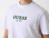 Guess T-shirt M6GI16K3032 CN SS GUESS LOGO CONTRAST STIT Bianco - Foto 2