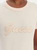 Guess T-shirt W6GI08K3023 SS CN 3D SCRIPT Rosa - Foto 2