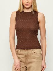 SL FRANCINE SMOCK HOTFIX TOP Marrone